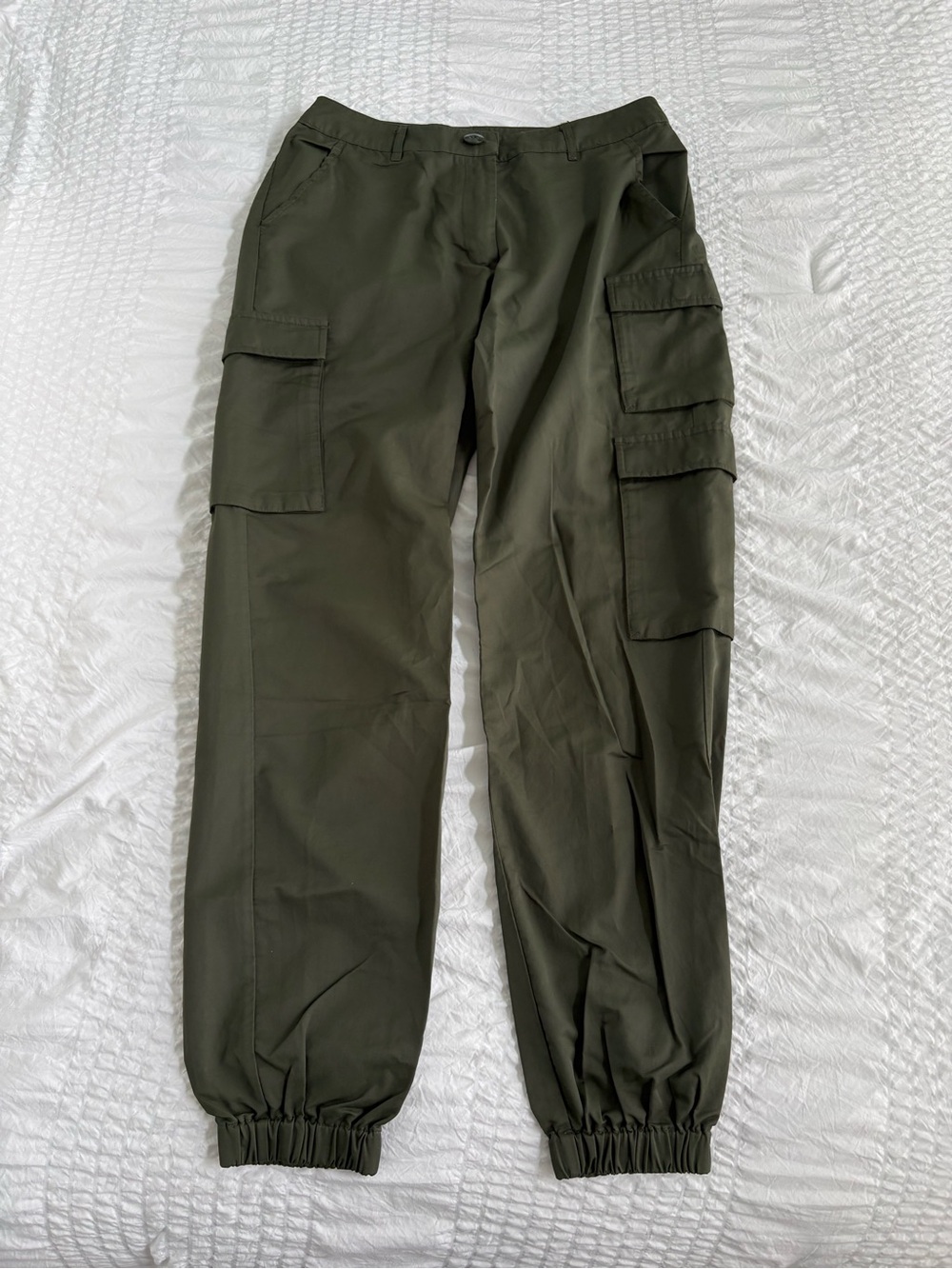 OVO (October’s Very Own) Utility Cargo Jogger Pants in Olive Green